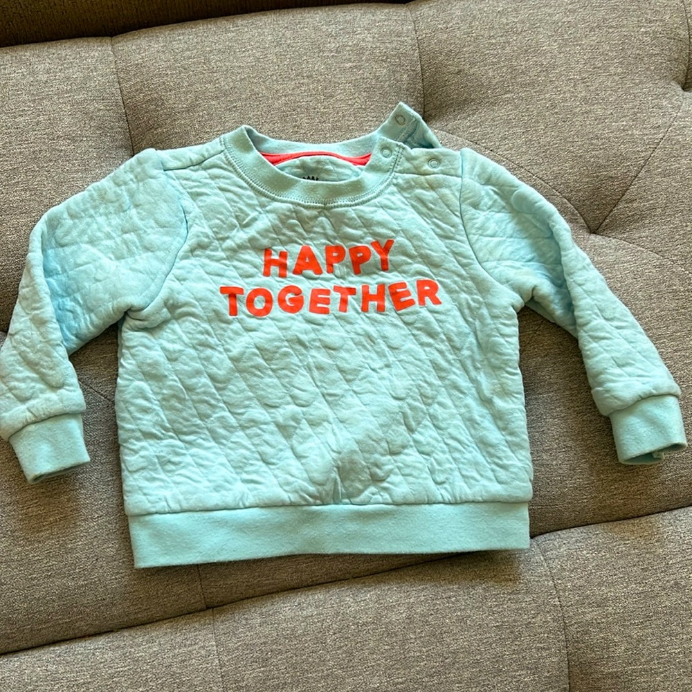 Happy Together Quilted Sweater